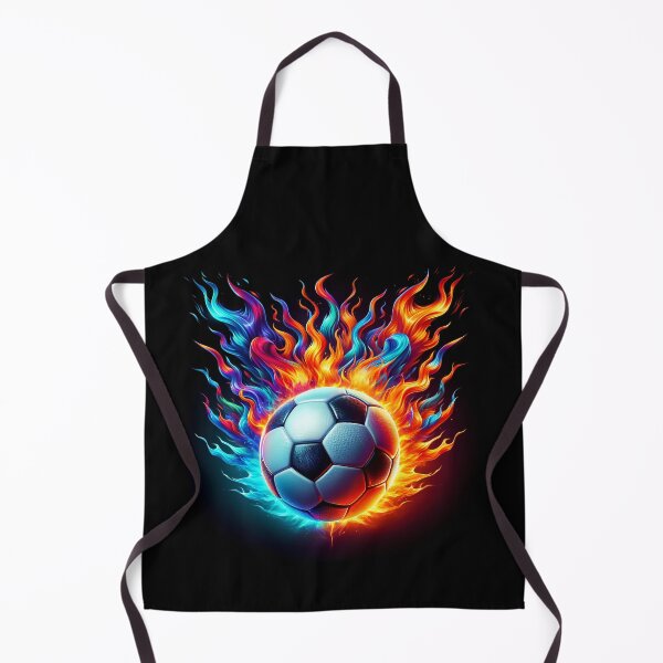 Item preview, Burning Football Soccer designed and sold by LoviDesign.