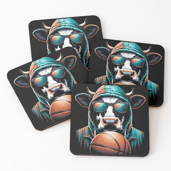 Item preview, Cool Basket Ball Cow  designed and sold by LoviDesign.