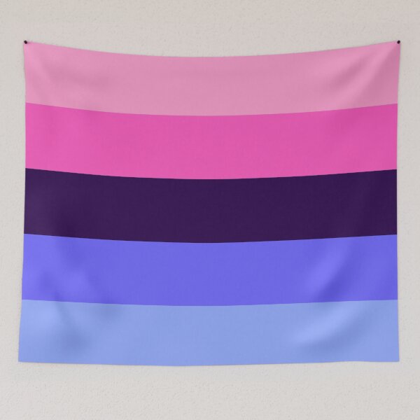 Item preview, Omnisexual pride five stripes flag designed and sold by Danler.