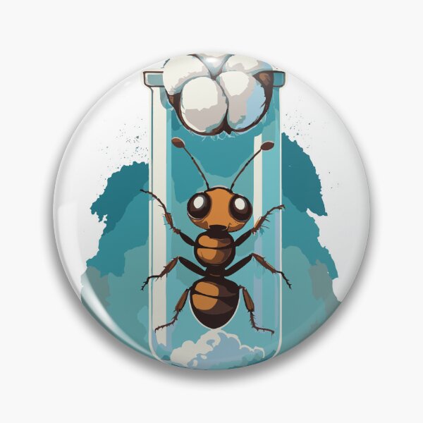 Item preview, Ant in test tube designed and sold by Corner-Distro.