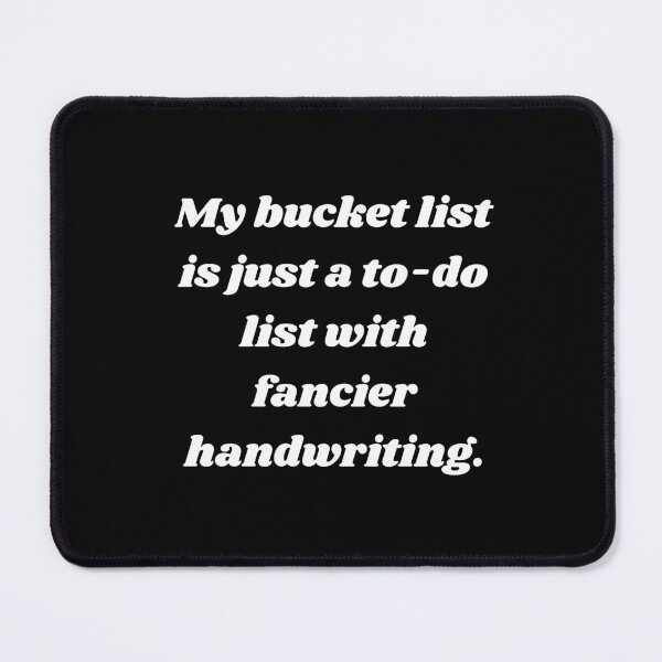 Item preview, BUCKET LIST designed and sold by carlos crane.