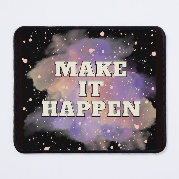 Item preview, Make it Happen ! Daily motivation designed and sold by Delightandarts.