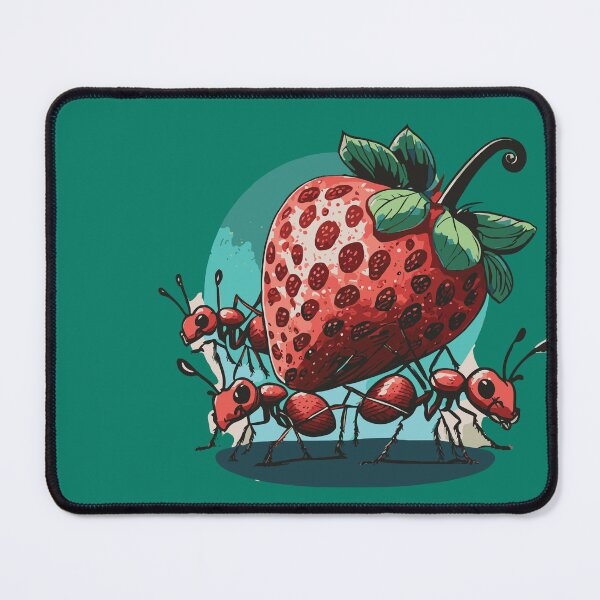 Item preview, Ants carrying Strawberry designed and sold by Corner-Distro.
