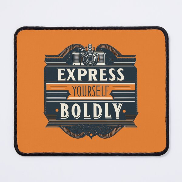 Item preview, Express Yourself Boldly Typographic designed and sold by ThatBBStore.