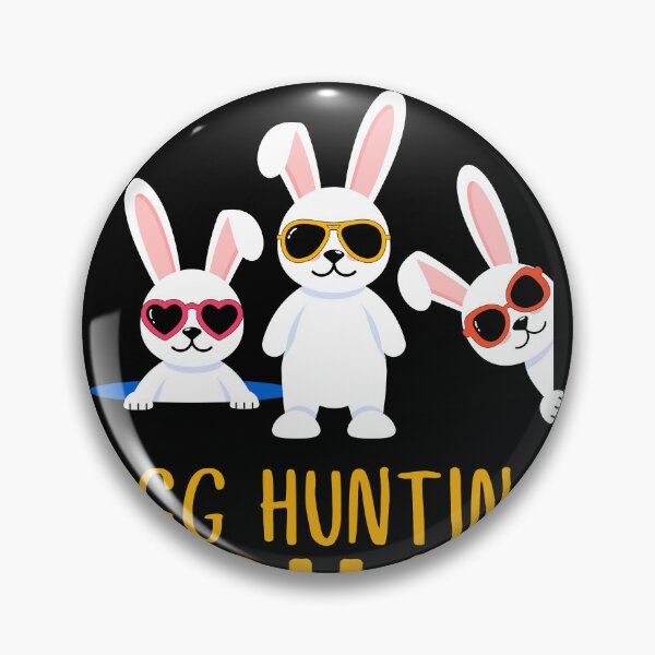 Item preview, Egg Hunting Squad Rabbit Sunglasses Easter Day Bunny Fan Family  designed and sold by BunBuntheDog-.