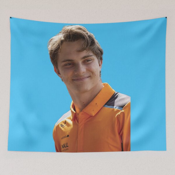 Item preview, Oscar Piastri F1 Driver Smile McLarenF1 Norris Teammate designed and sold by FormulaGTee1.