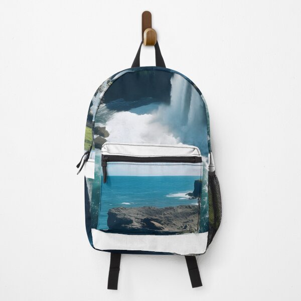 Item preview, A waterfall over a rocky cliff designed and sold by johndesign88.