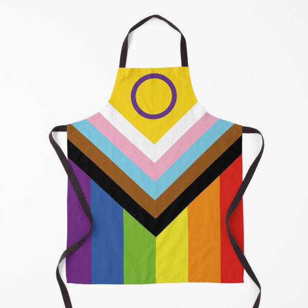 Item preview, New Updated Intersex Inclusive Progress Pride Flag designed and sold by Danler.