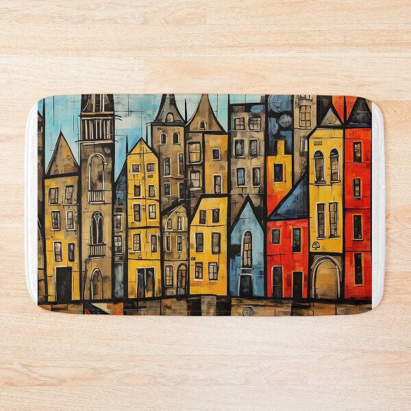 Item preview, Austria colorful travel vintage graphics designed and sold by wonderfulpark.
