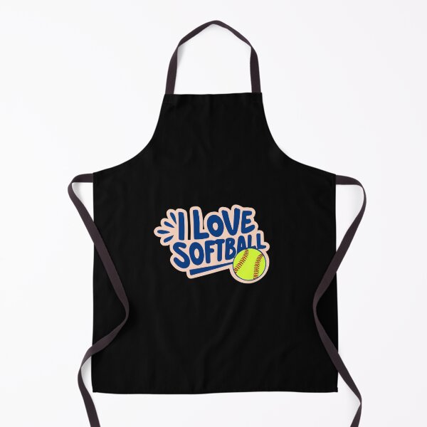 Item preview, I Love SoftBall pitching bat umpire catch throw soft ball designed and sold by w1ckerman.