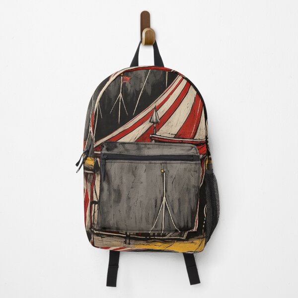 Item preview, Circus colorful travel vintage graphics designed and sold by wonderfulpark.