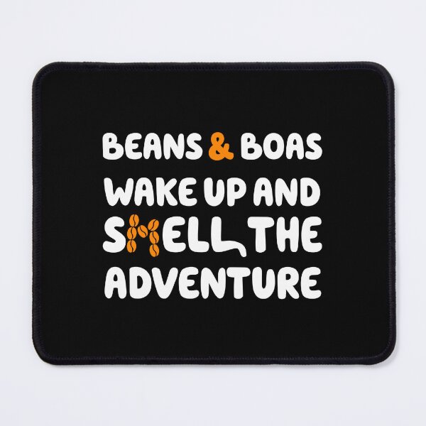 Item preview, Beans & Boas: Wake Up and Smell the Adventure designed and sold by Snake-Hunting.