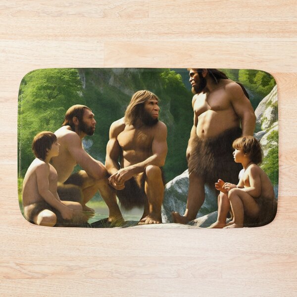 Item preview, Neanderthal family  designed and sold by Lachrymosa.