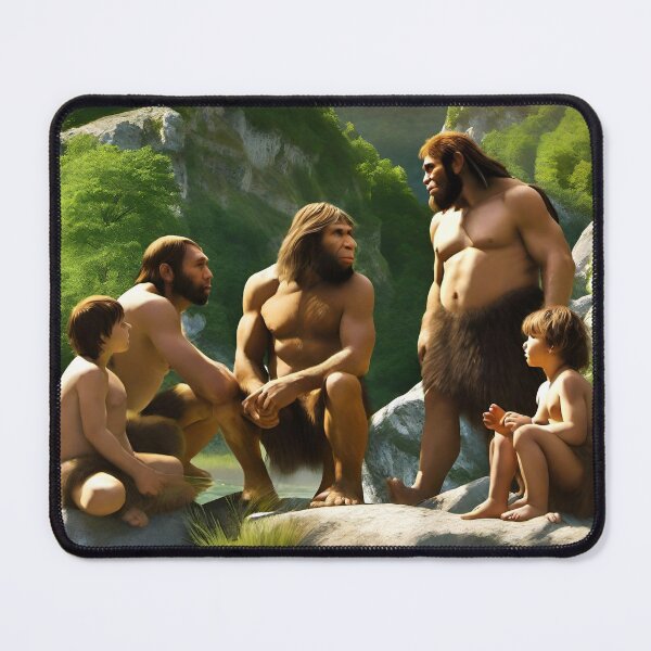 Item preview, Neanderthal family  designed and sold by Lachrymosa.
