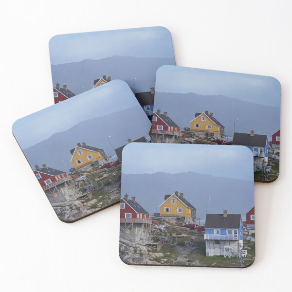 Item preview, Colorful houses in Ilulissat designed and sold by elisainiceland.