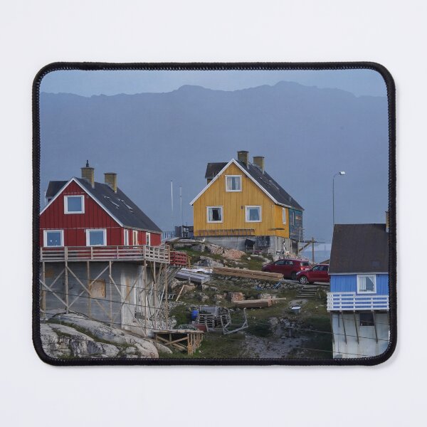 Item preview, Colorful houses in Ilulissat designed and sold by elisainiceland.