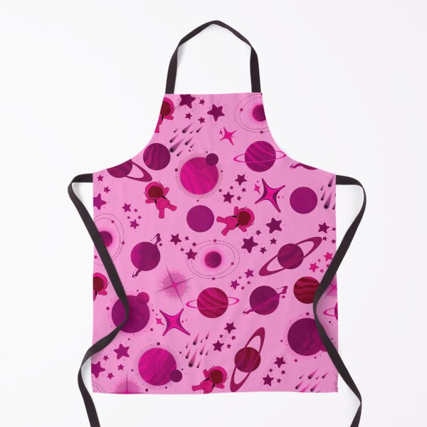 Item preview, planets colour pink outer space planet galaxy stars pattern designed and sold by DesignYourWaystore.