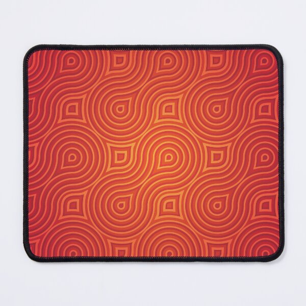Item preview, The '70s Retro Red pattern designed and sold by TipTop GFX.