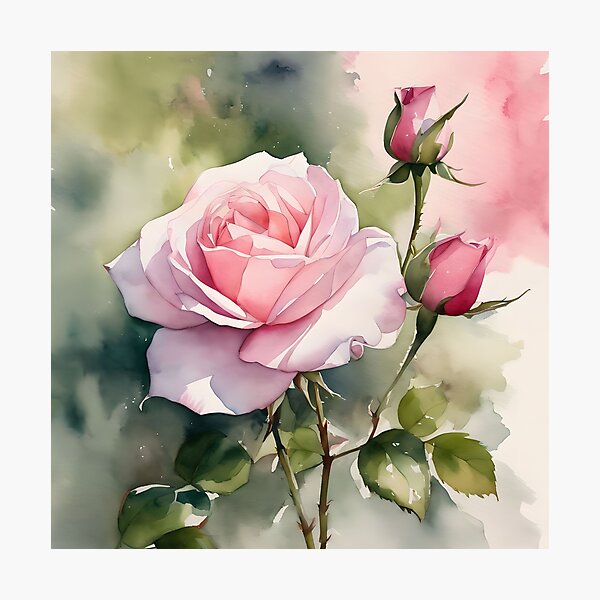 Item preview, Pretty Pink Rose designed and sold by Nature-Gifts.