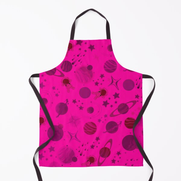 Item preview, planets colour pink outer space planet galaxy stars pattern designed and sold by DesignYourWaystore.