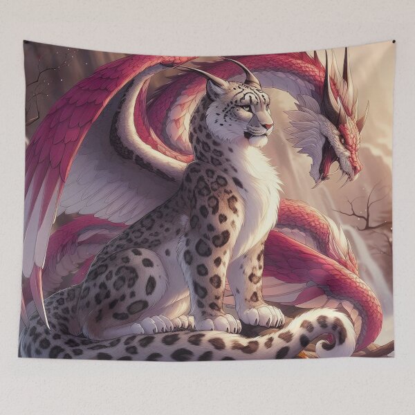 Item preview, Snow Panther and Dragon designed and sold by RaF71PrO.
