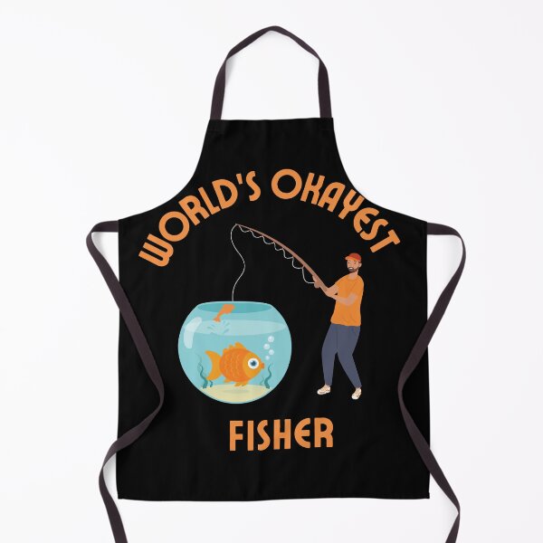 Item preview, World's Okayest Fisher designed and sold by AnulaArt.