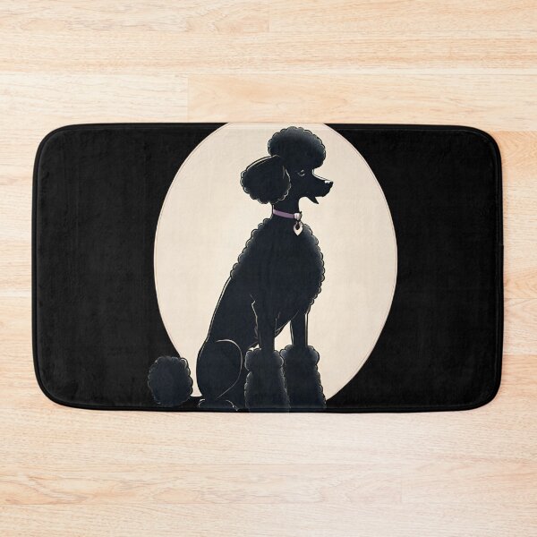 Item preview, Elegant Poodle Silhouette designed and sold by ChicTrendz.