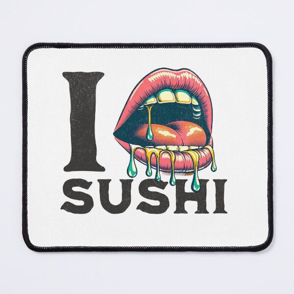 Item preview, I LOVE SUSHI designed and sold by Retro-Rebellion.