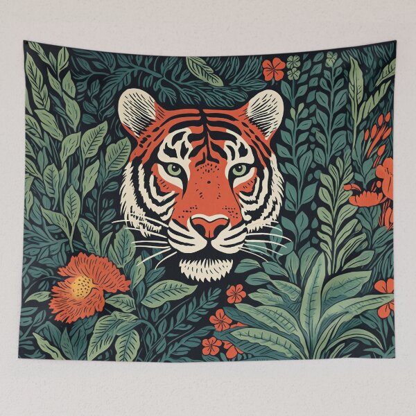 Item preview, Tiger in the jungle, wilderness, safari designed and sold by Mauswohn.