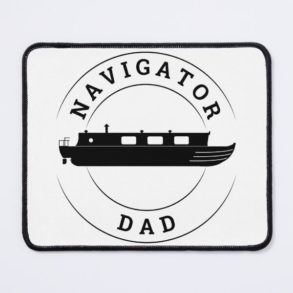 Item preview, Navigator Dad (blk-blk) designed and sold by canal-arts.