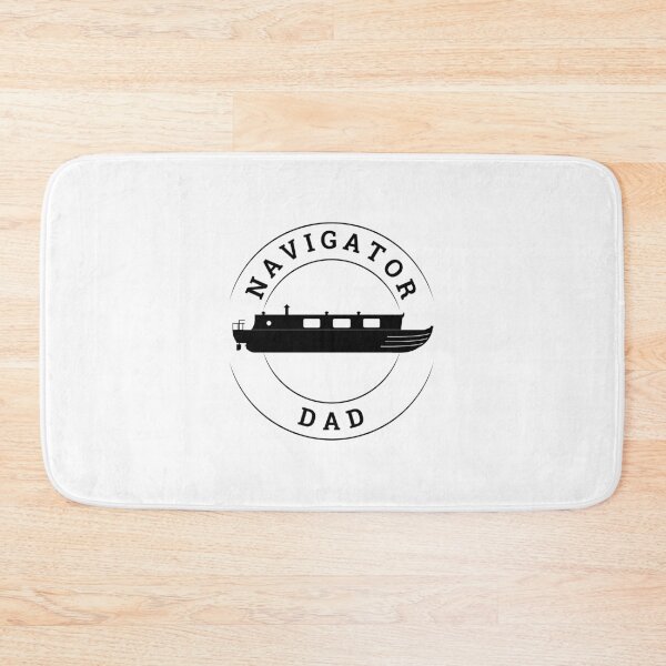 Item preview, Navigator Dad (blk-blk) designed and sold by canal-arts.