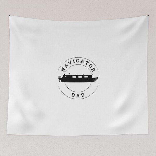 Item preview, Navigator Dad (blk-blk) designed and sold by canal-arts.