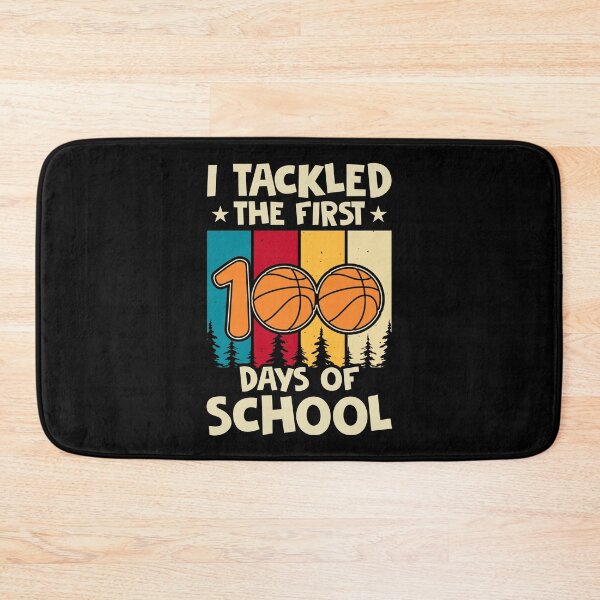 Item preview, 100 days of school basketball , I Tackled the first 100 days of school , I Tackled 100 Days Of School basketball 100th Day designed and sold by TigerArtistic.