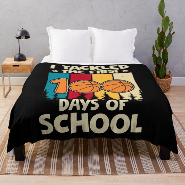 Item preview, 100 days of school basketball , I Tackled the first 100 days of school , I Tackled 100 Days Of School basketball 100th Day designed and sold by TigerArtistic.