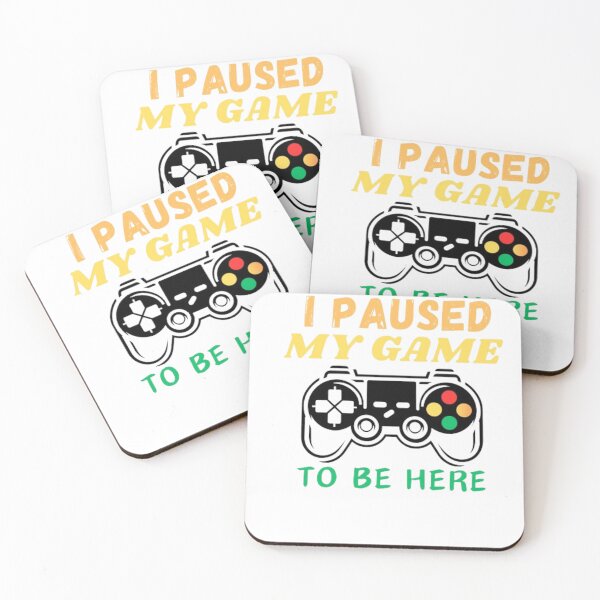 Item preview, I Paused My Game To Be Here Gift Gamer For Teen Boys Gaming Classic T-Shirt designed and sold by NIZAR  din⭐⭐⭐⭐⭐.