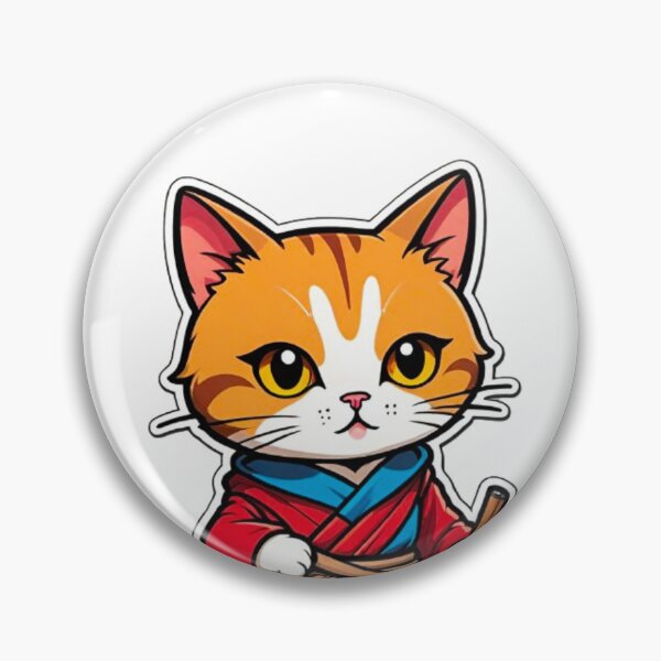 Item preview, Cinnamon cat assassin Japan designed and sold by KorArtStudio.