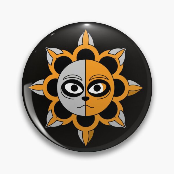 Item preview, sun and moon from fnaf  designed and sold by dreamyspot.