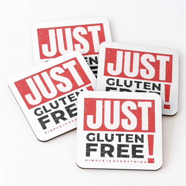 Item preview, Diseño de camiseta "Just Gluten-free" - Modo brillante designed and sold by MyGluteesFree77.