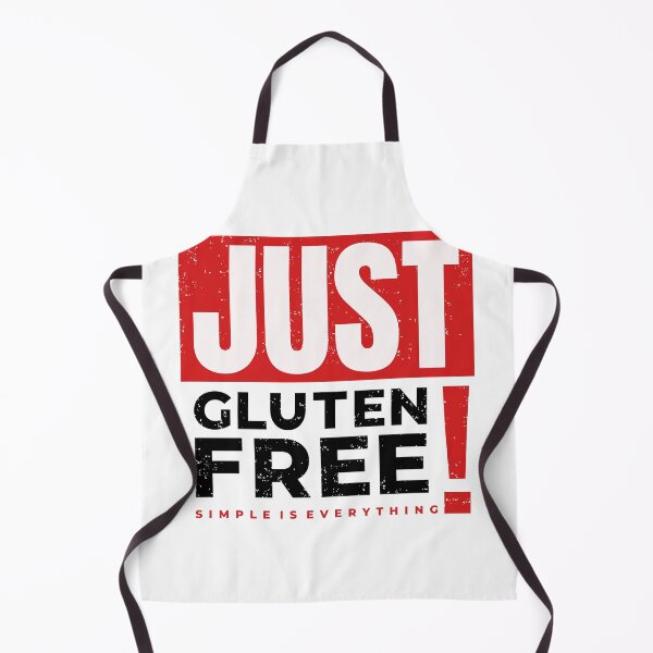 Item preview, Just Gluten-free" t shirt design - Bright mode designed and sold by MyGluteesFree77.