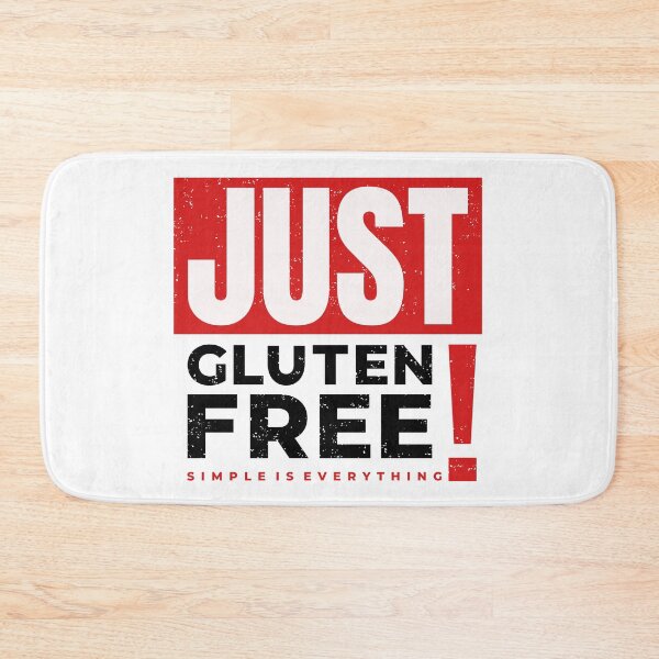 Item preview, Just Gluten-free" t shirt design - Bright mode designed and sold by MyGluteesFree77.