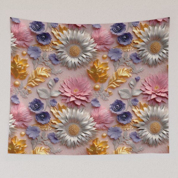 Item preview, Sunflower 3d style pattern designed and sold by haroulita.