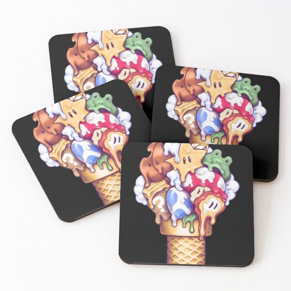 Item preview, Ice Cream Characters Videogames designed and sold by JAPANISTICstore.