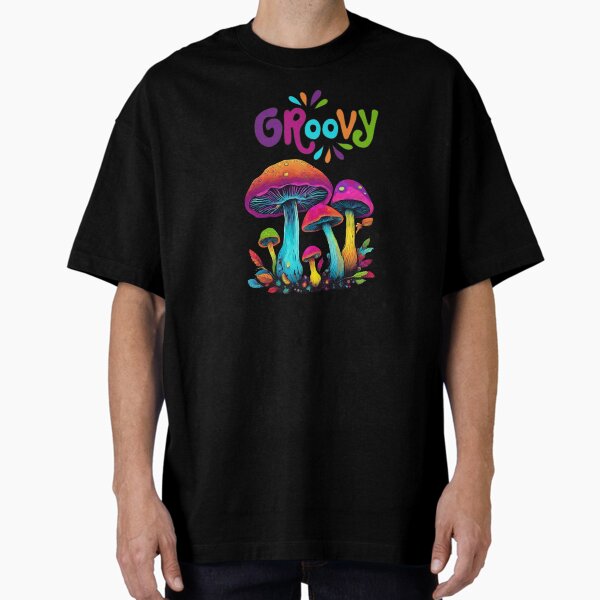 Item preview, Groovy Colorful Psychedelic Mushrooms designed and sold by artcolory.