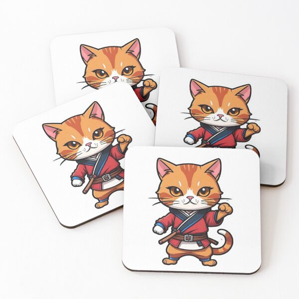 Item preview, Cool Cinnamon cat assassin Japan designed and sold by KorArtStudio.