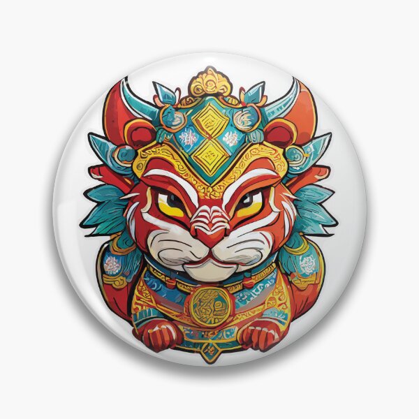 Item preview, Cartoon animal in Asian style art designed and sold by nvrprooo.