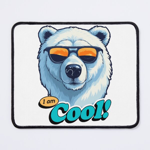 Item preview, Funny Cool Polar Bear #1 designed and sold by sunset-capturer.