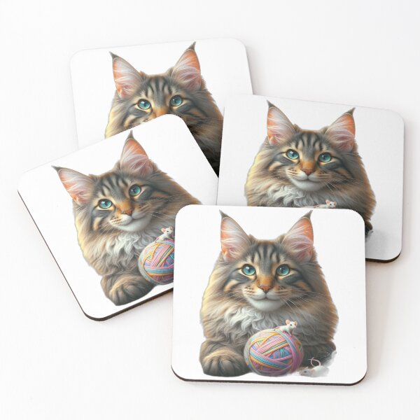 Item preview, MaineCoonCat, Kitten, designed and sold by KICIART.