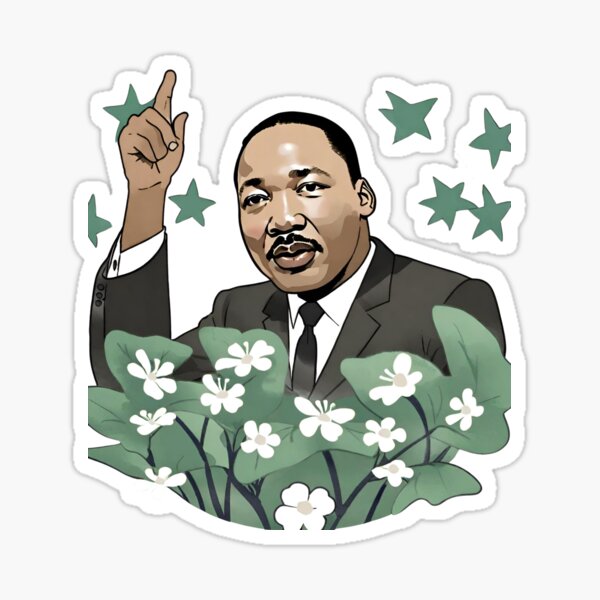 Artikel-Vorschau von einfach Liebe, MLK Jr., designt und verkauft von neosticker.