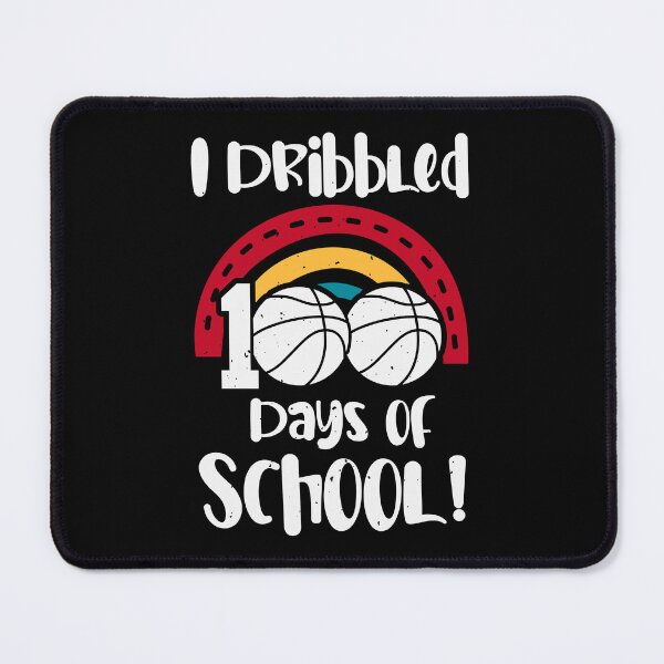 Item preview, 100 days of school basketball , I Dribbled 100 Days of School ,Basketball I Dribbled My Way To 100 Days Basketball Student designed and sold by TigerArtistic.