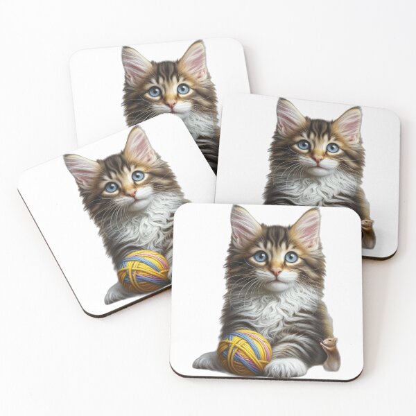 Item preview,  MaineCoonCat, Kitten,  designed and sold by KICIART.